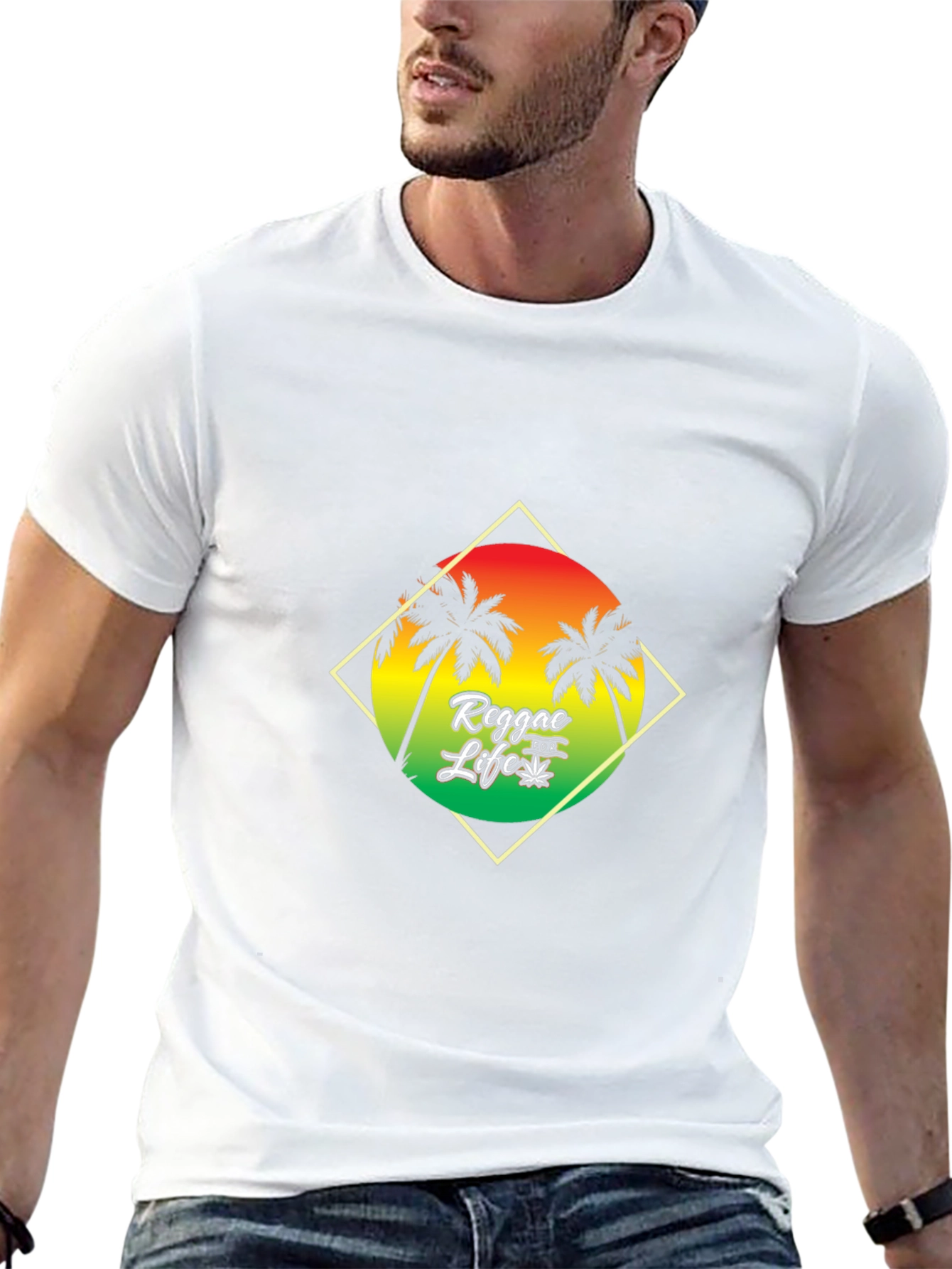 Reggae Life Graphic T-Shirt
