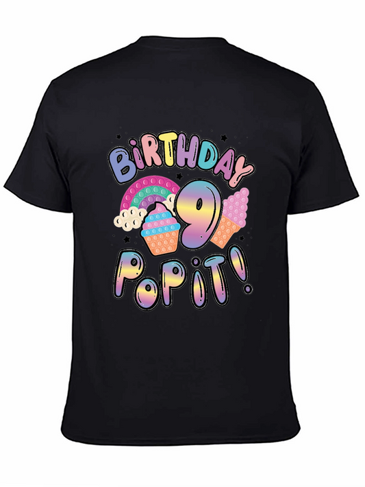 Birthday 9 Pop It T-Shirt