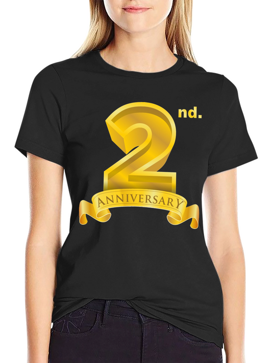2nd Anniversary T-Shirt - Gold Edition