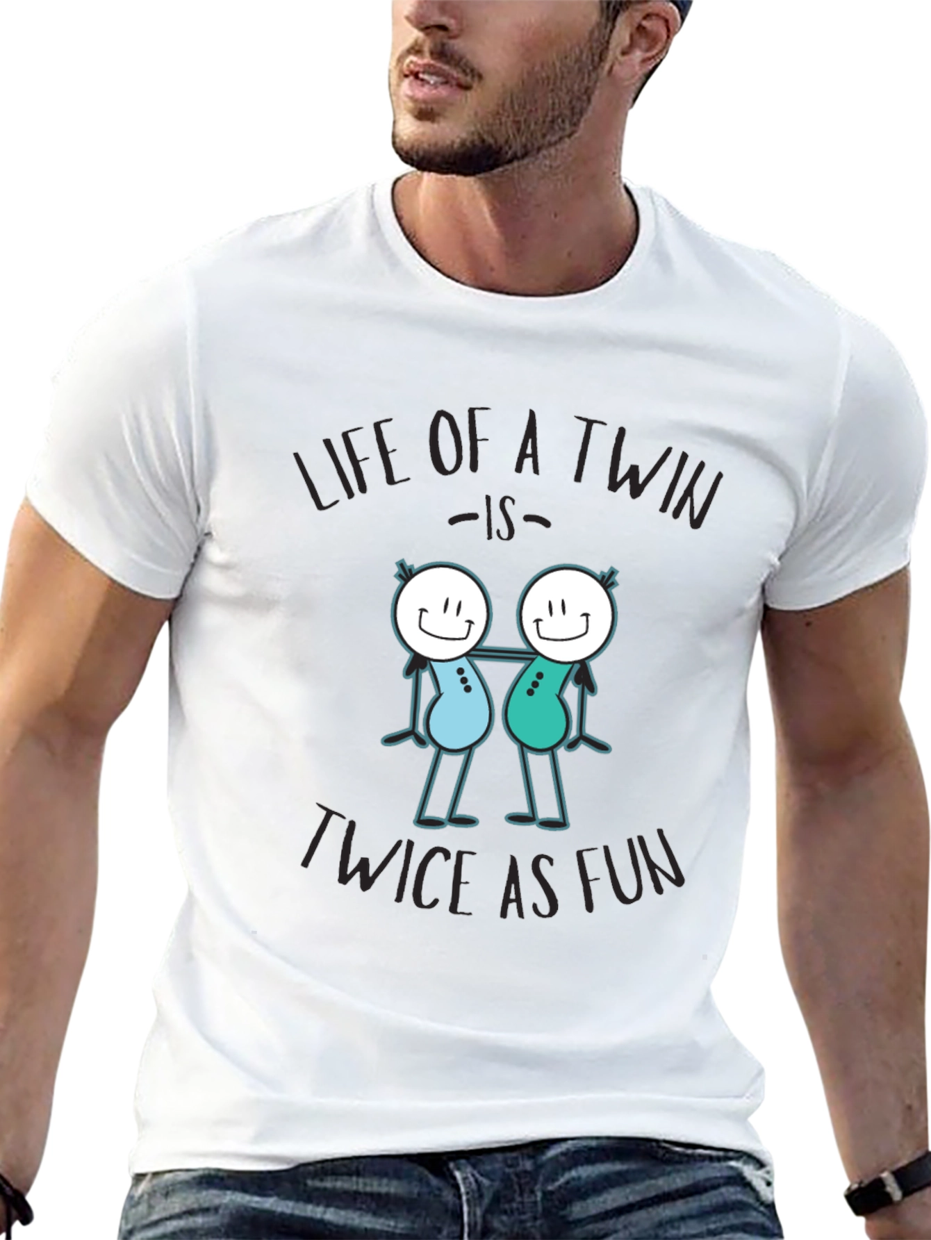 Life of a Twin T-Shirt - Twice as Fun