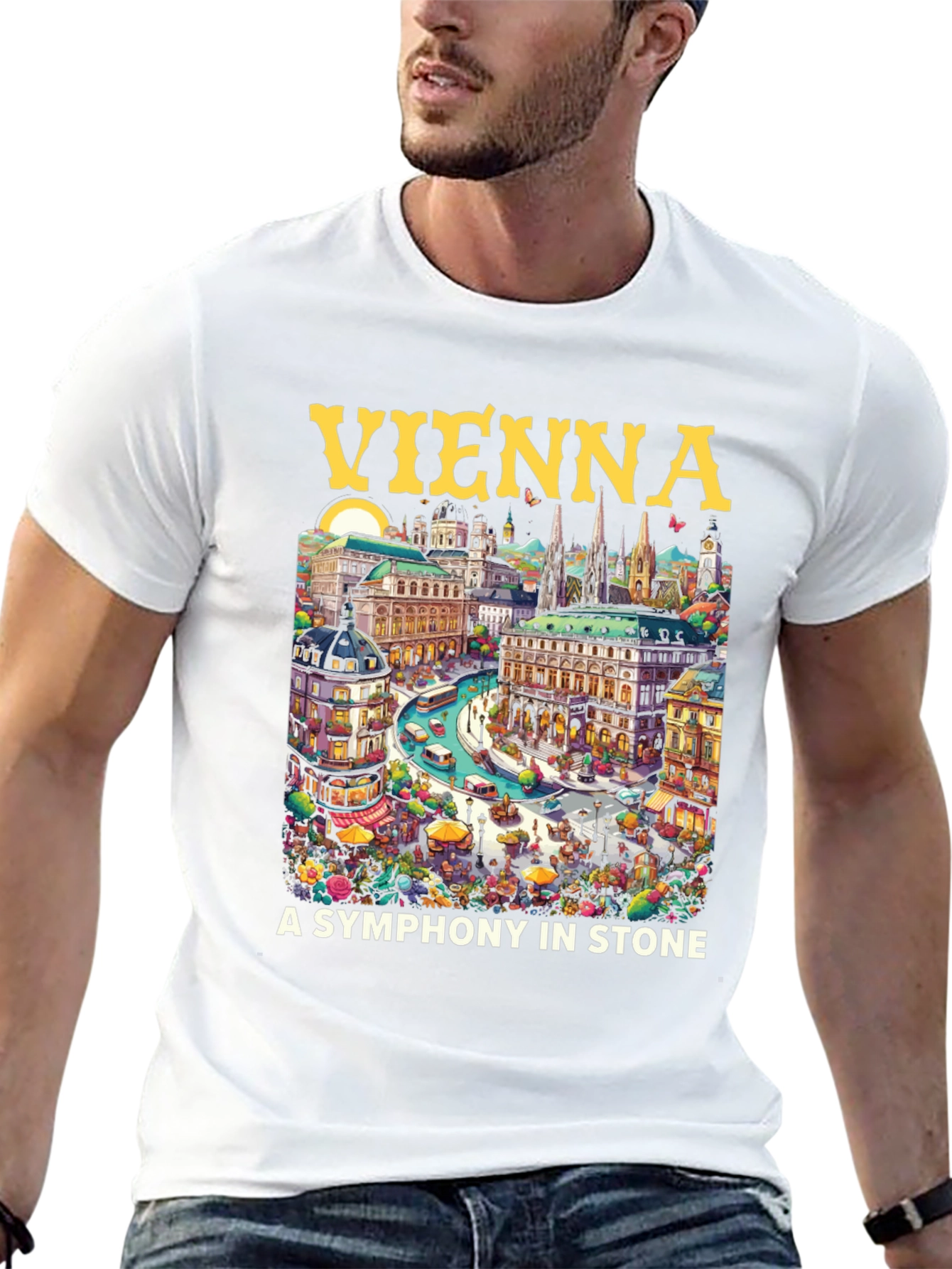 Vienna T-Shirt: A Symphony in Stone