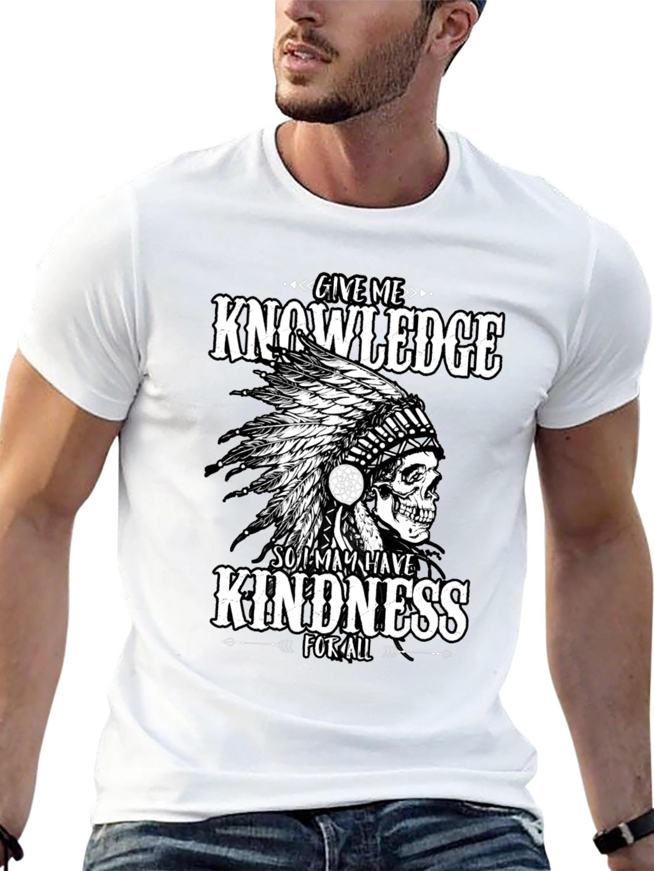 Knowledge & Kindness Graphic T-Shirt