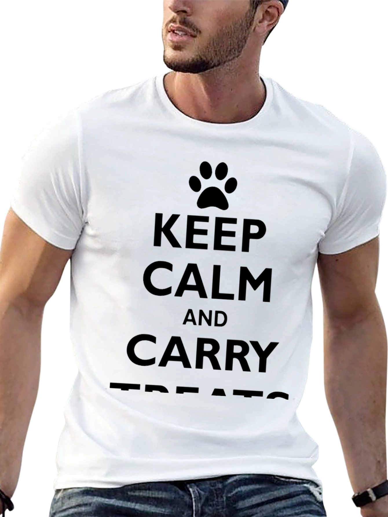 Keep Calm and Carry Treats T-Shirt