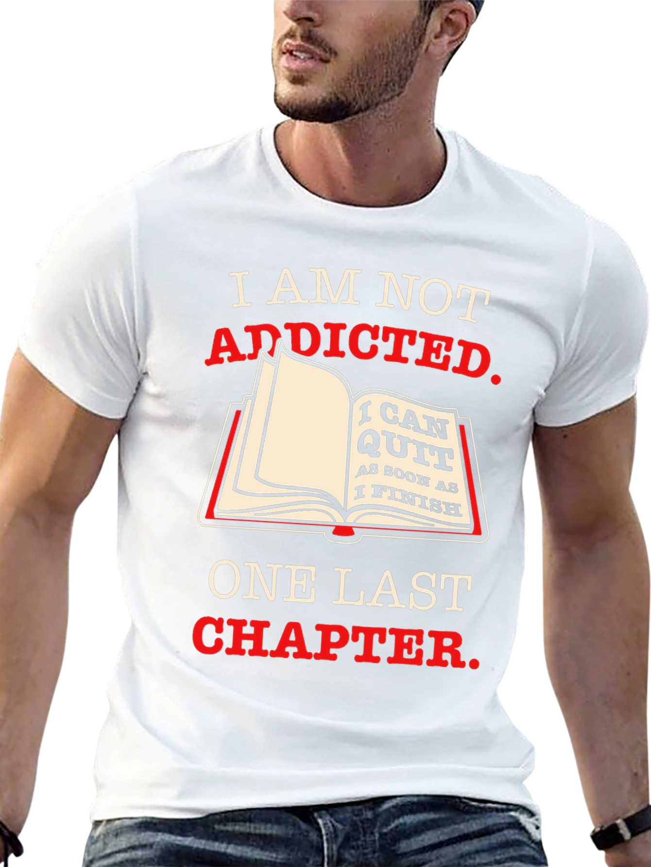 Funny Book Lover T-Shirt - One Last Chapter