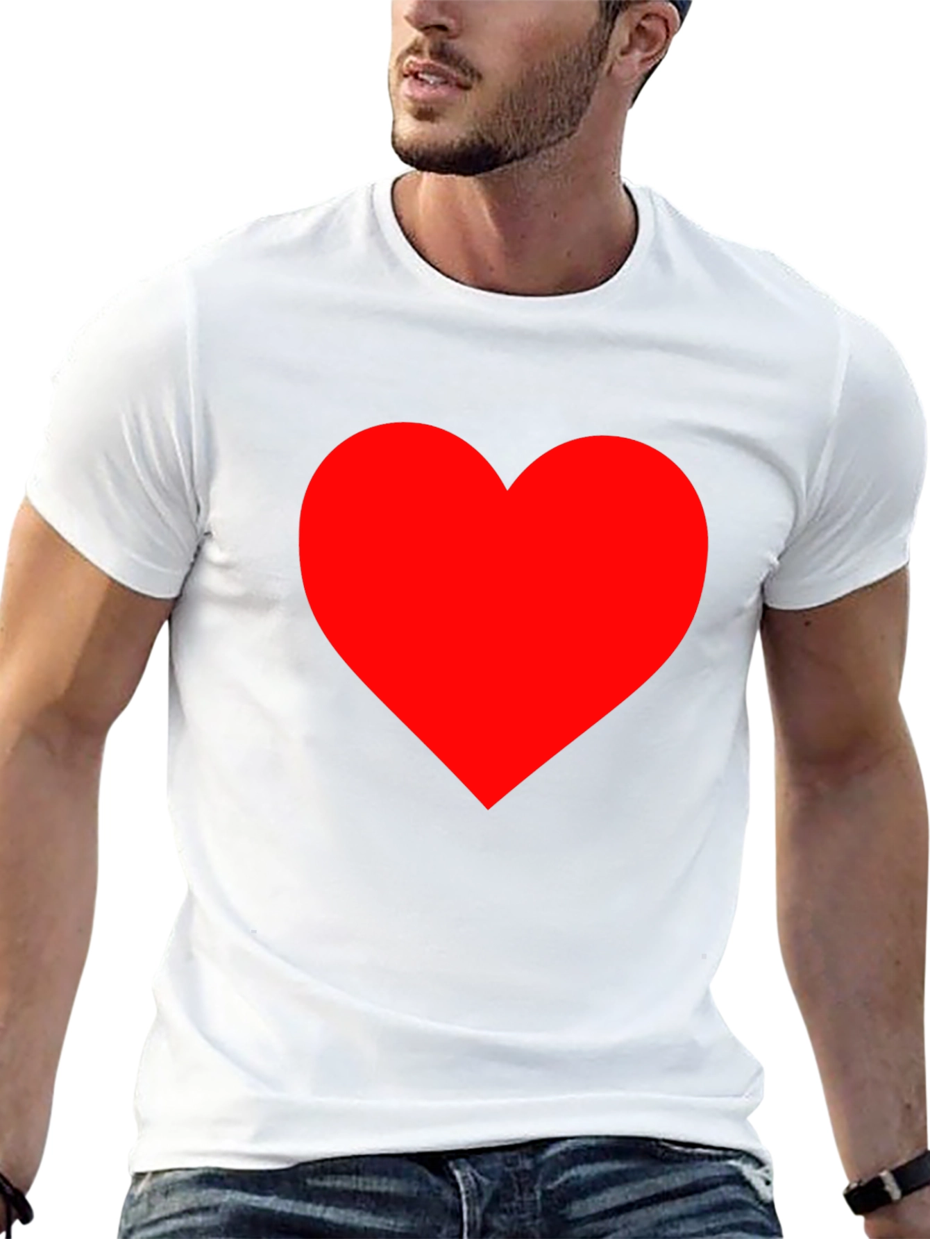 Bold Heart Tee - Express Your Love