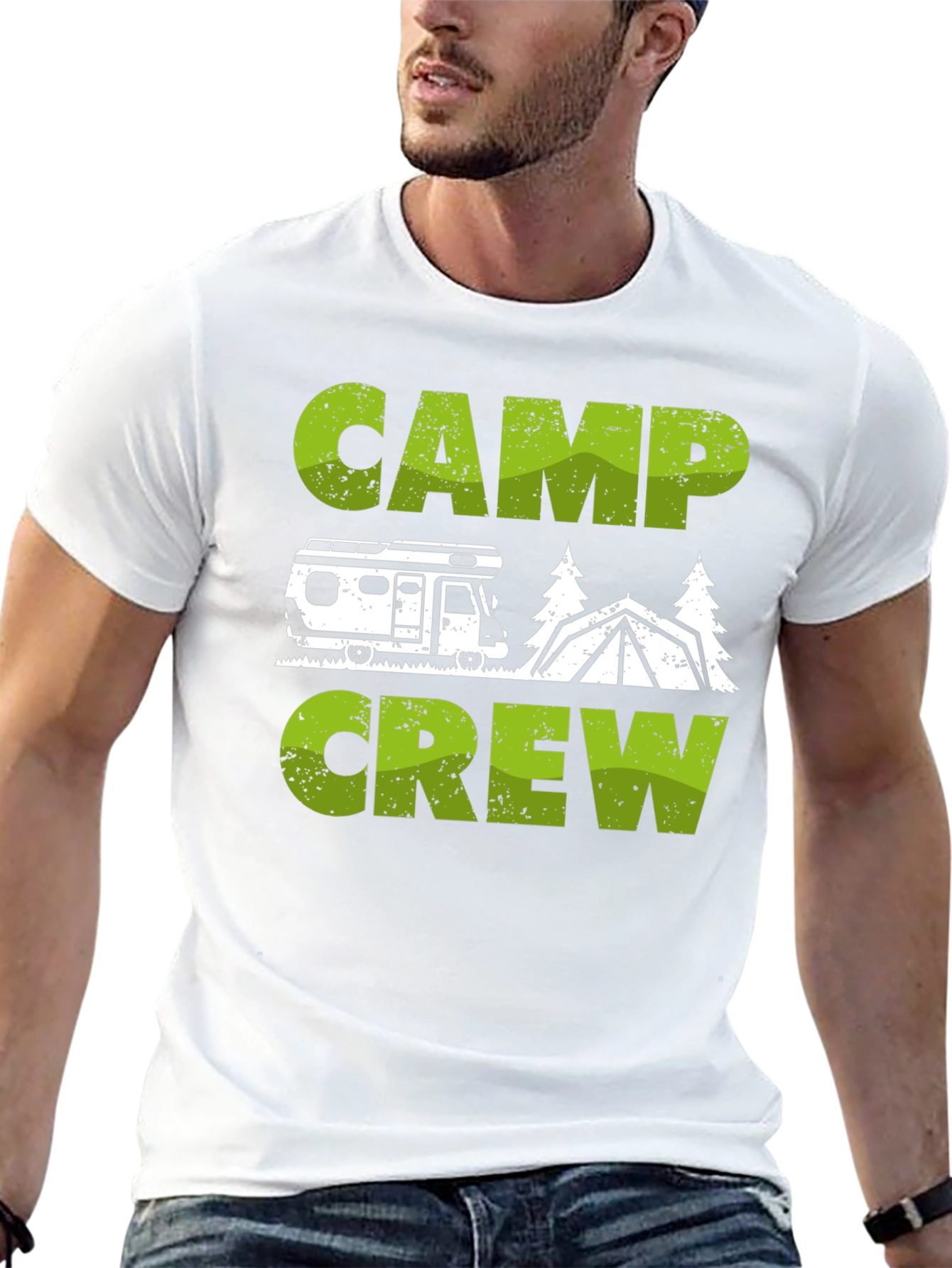 Camp Crew T-Shirt - Camping Adventure Tee