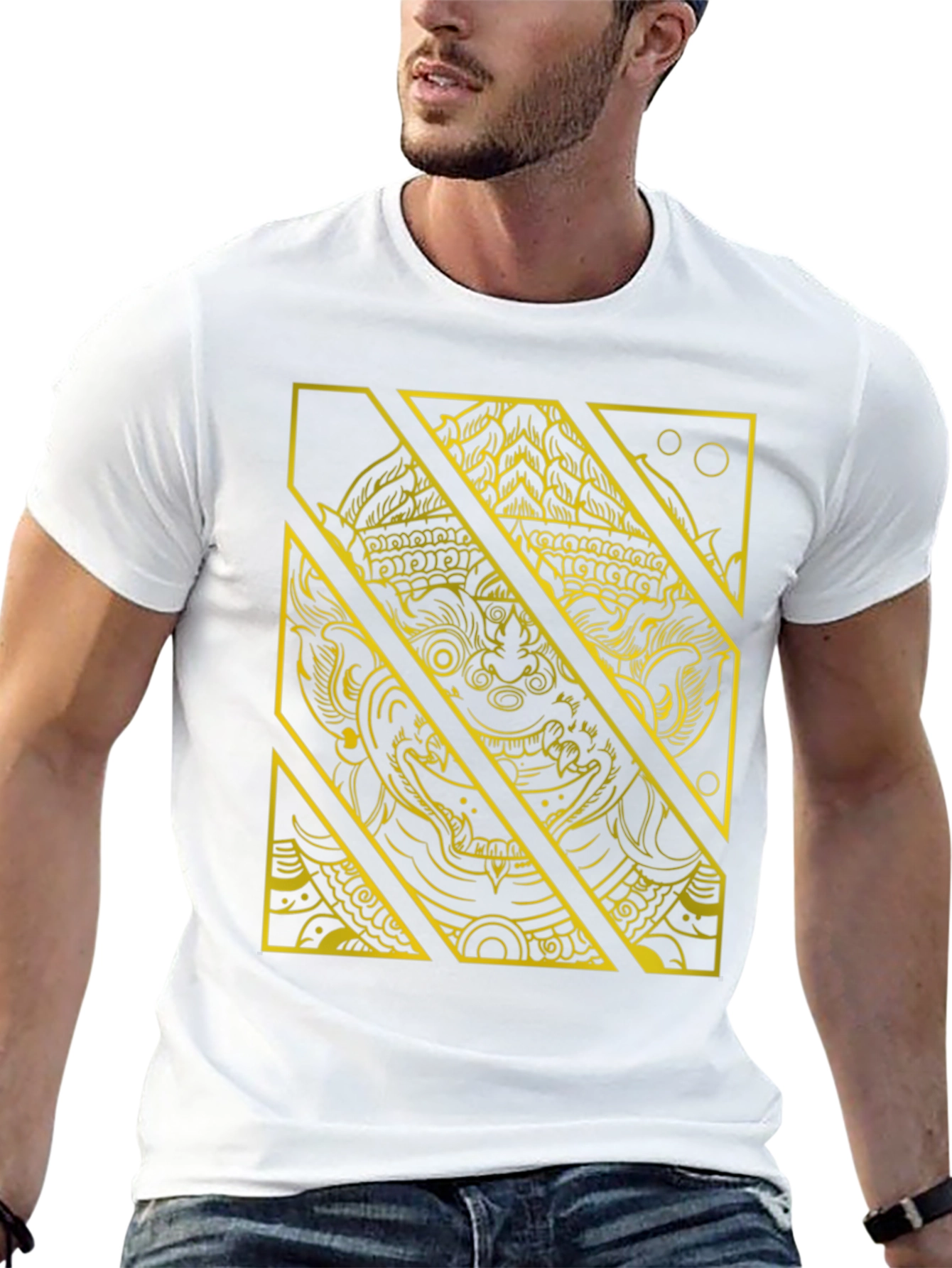 Hanuman Graphic T-Shirt - Streetwear Design