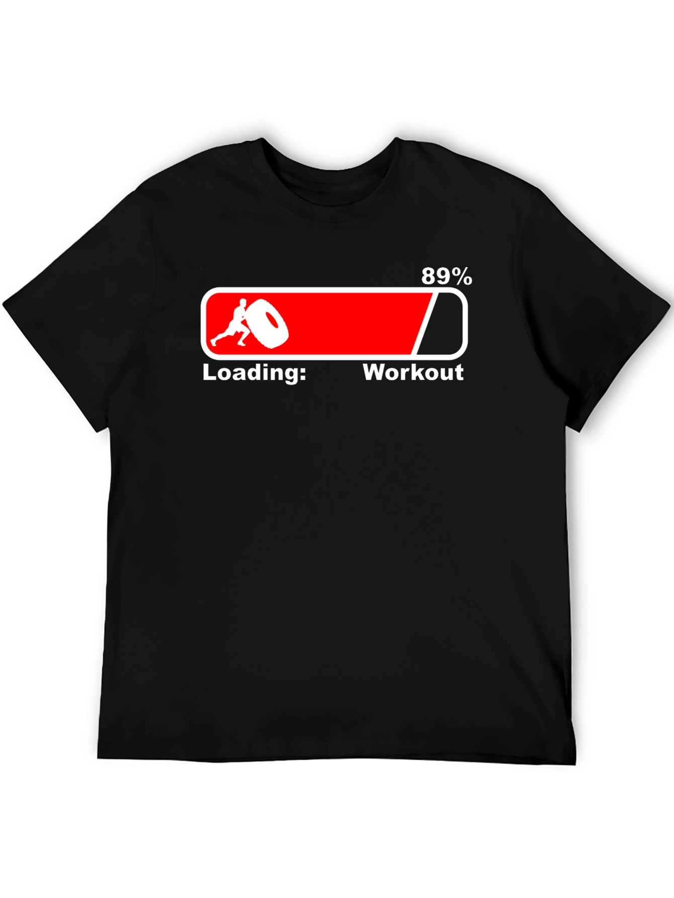 Workout Loading Mens Graphic T-Shirt