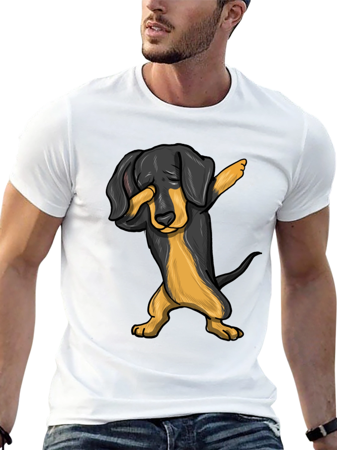Dachshund Dabbing T-Shirt - Cute Dog Tee
