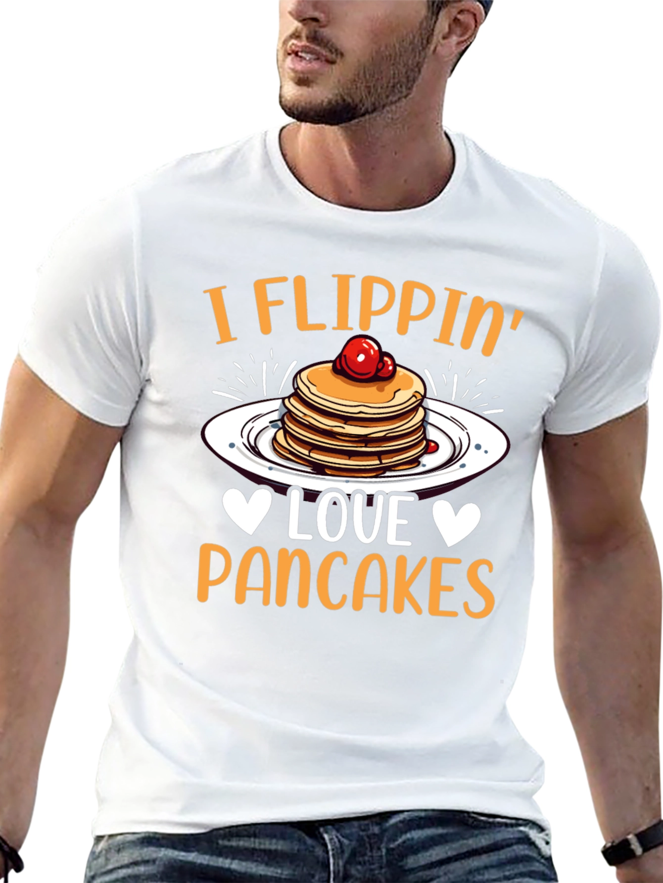 I Flippin Love Pancakes T-Shirt
