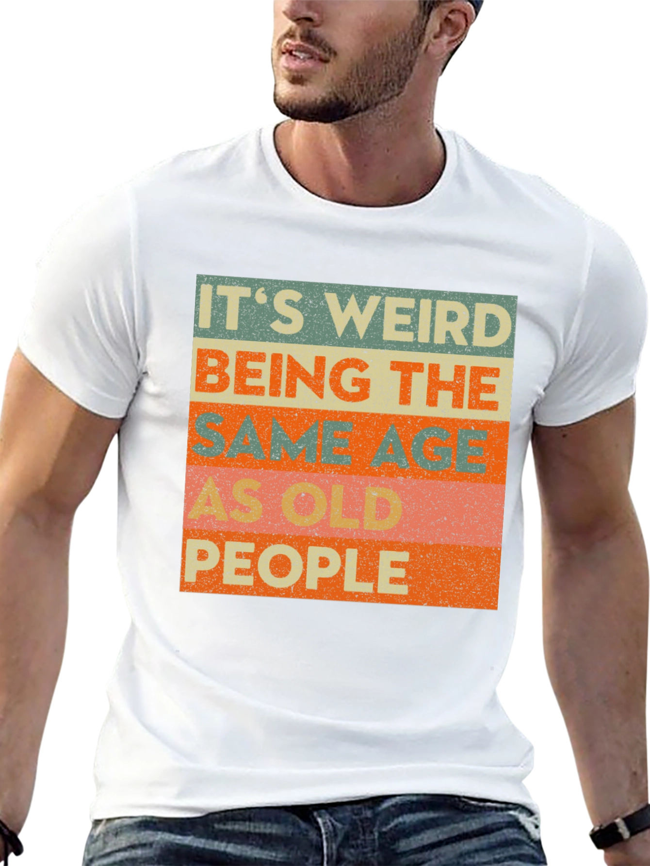 Funny Old People T-Shirt Novelty Humor Tee