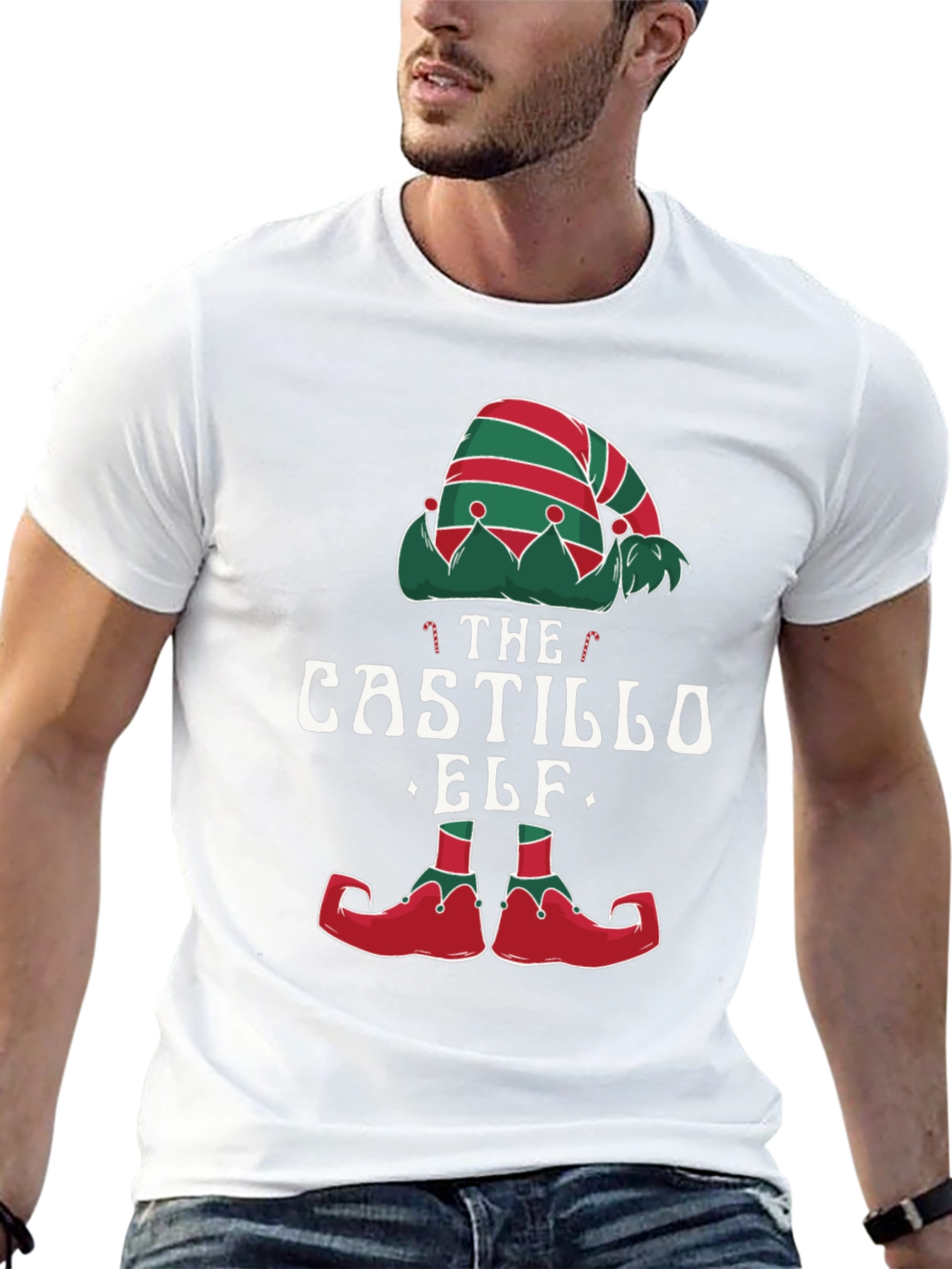 Castillo Elf Christmas T-Shirt