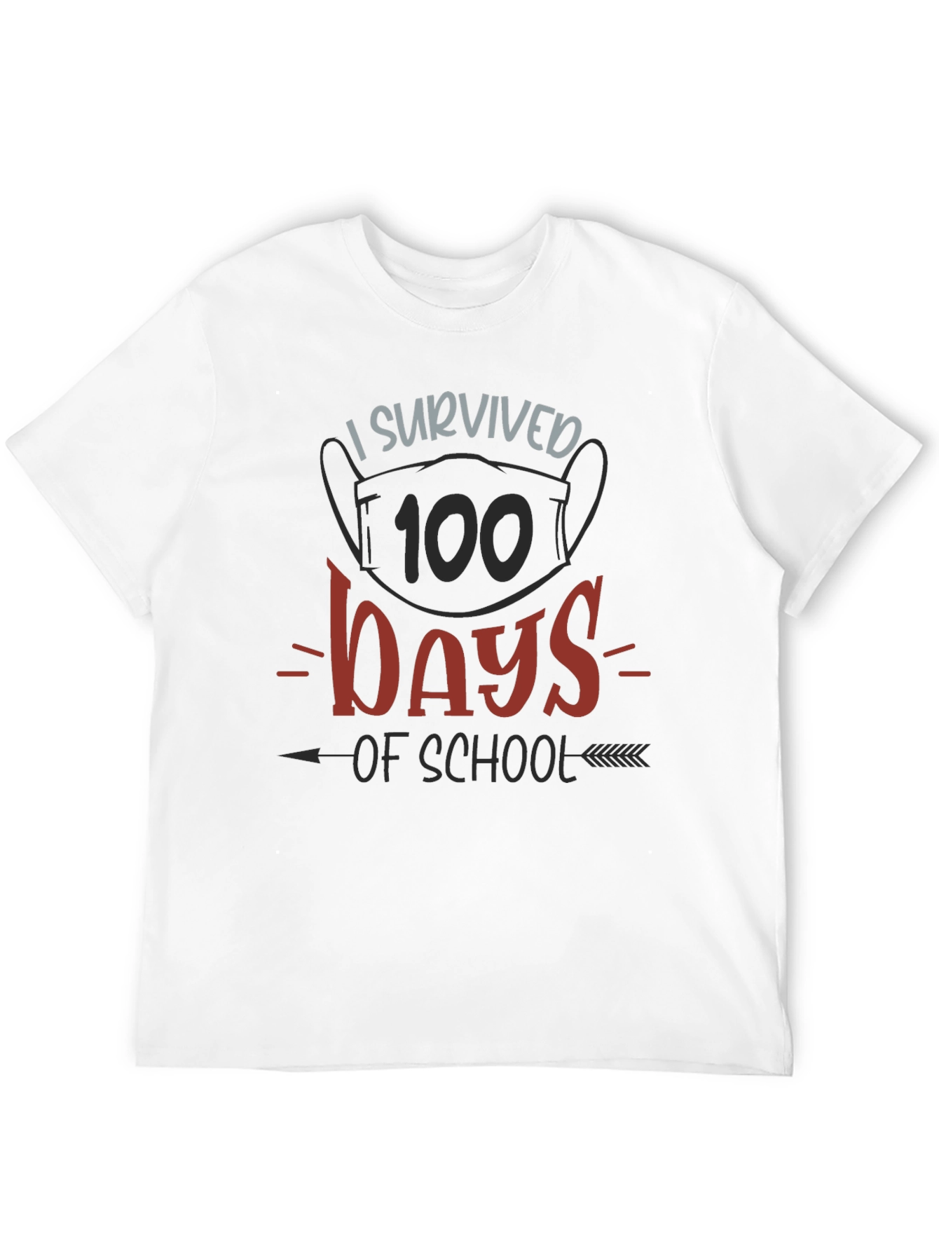 I Survived 100 Days of School T-Shirt