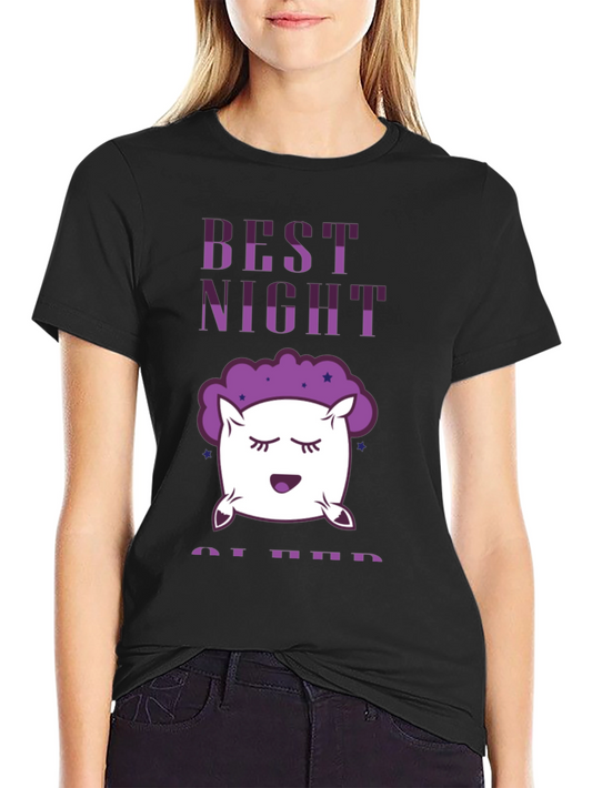 Best Night Sleep Pillow Graphic T-Shirt