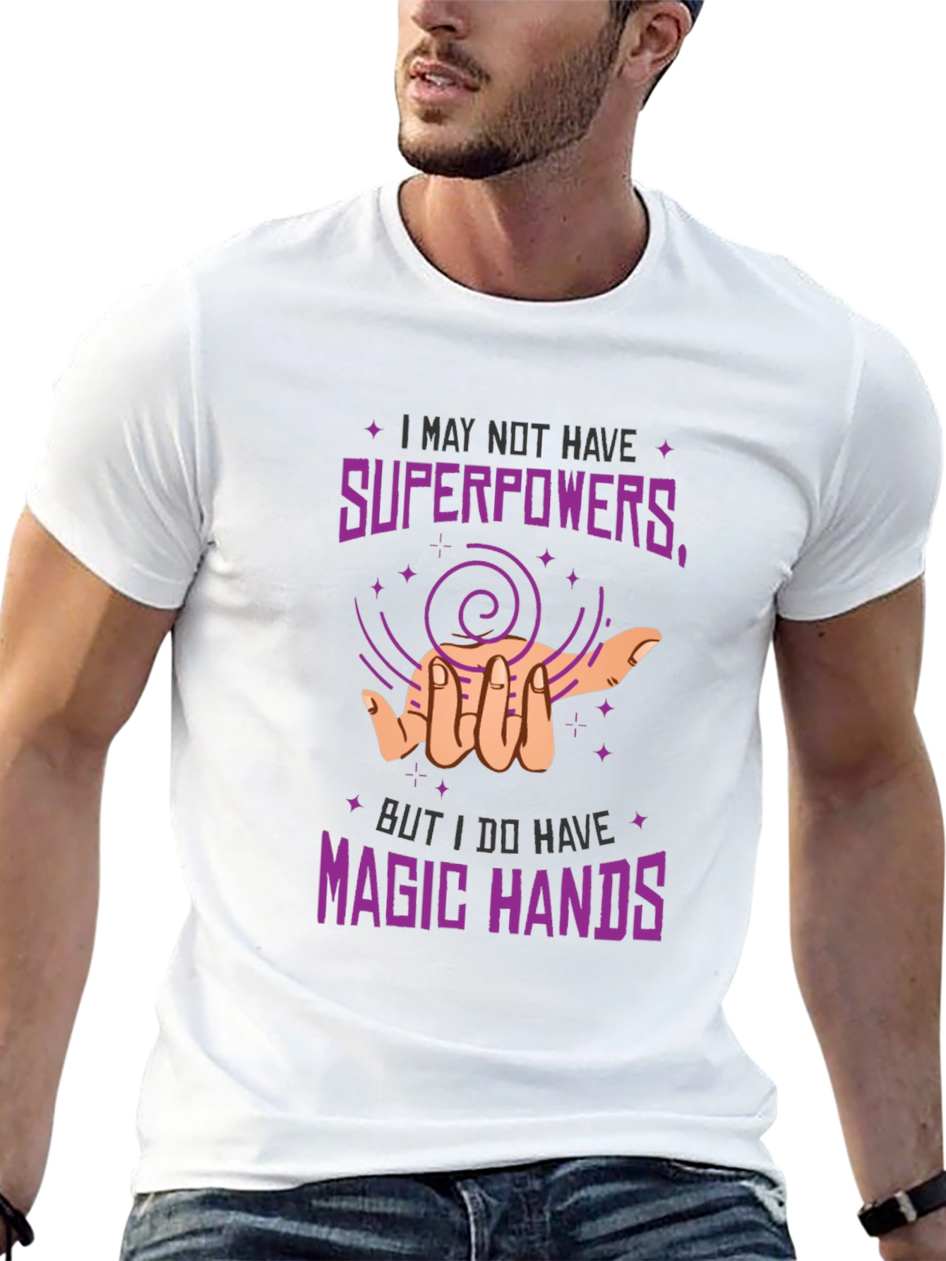 Magic Hands T-Shirt - Superpower Alternative Tee