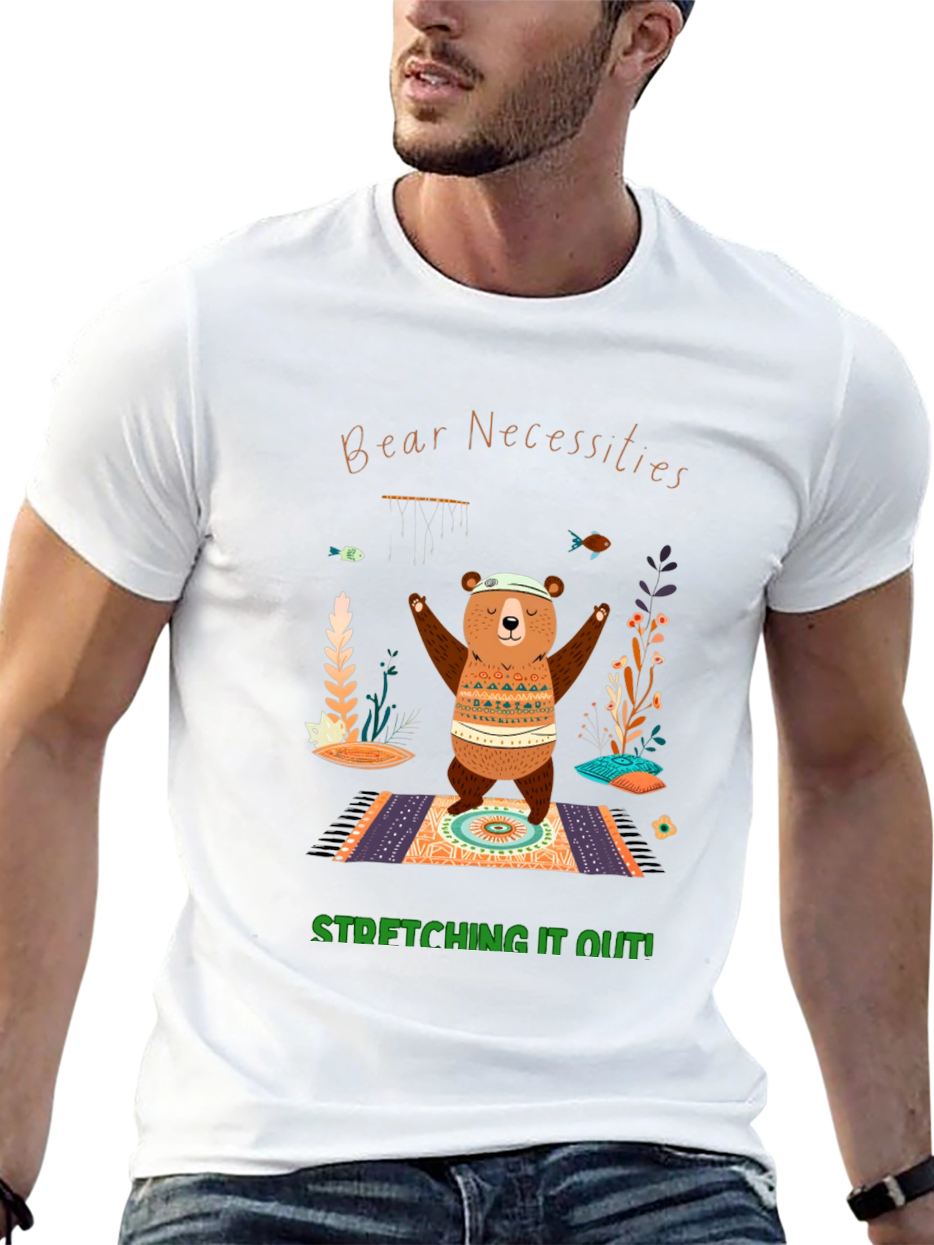 Bear Necessities T-Shirt - Stretching It Out