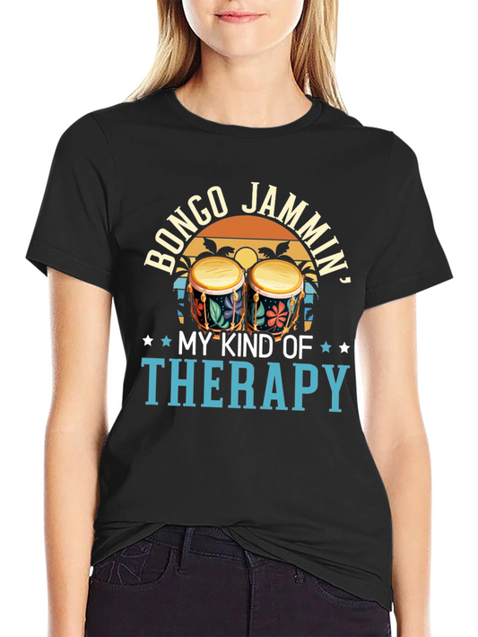 Bongo Jammin Therapy Graphic Tee