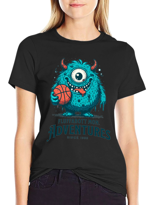 Fluffabott Adventures Monster Graphic Tee