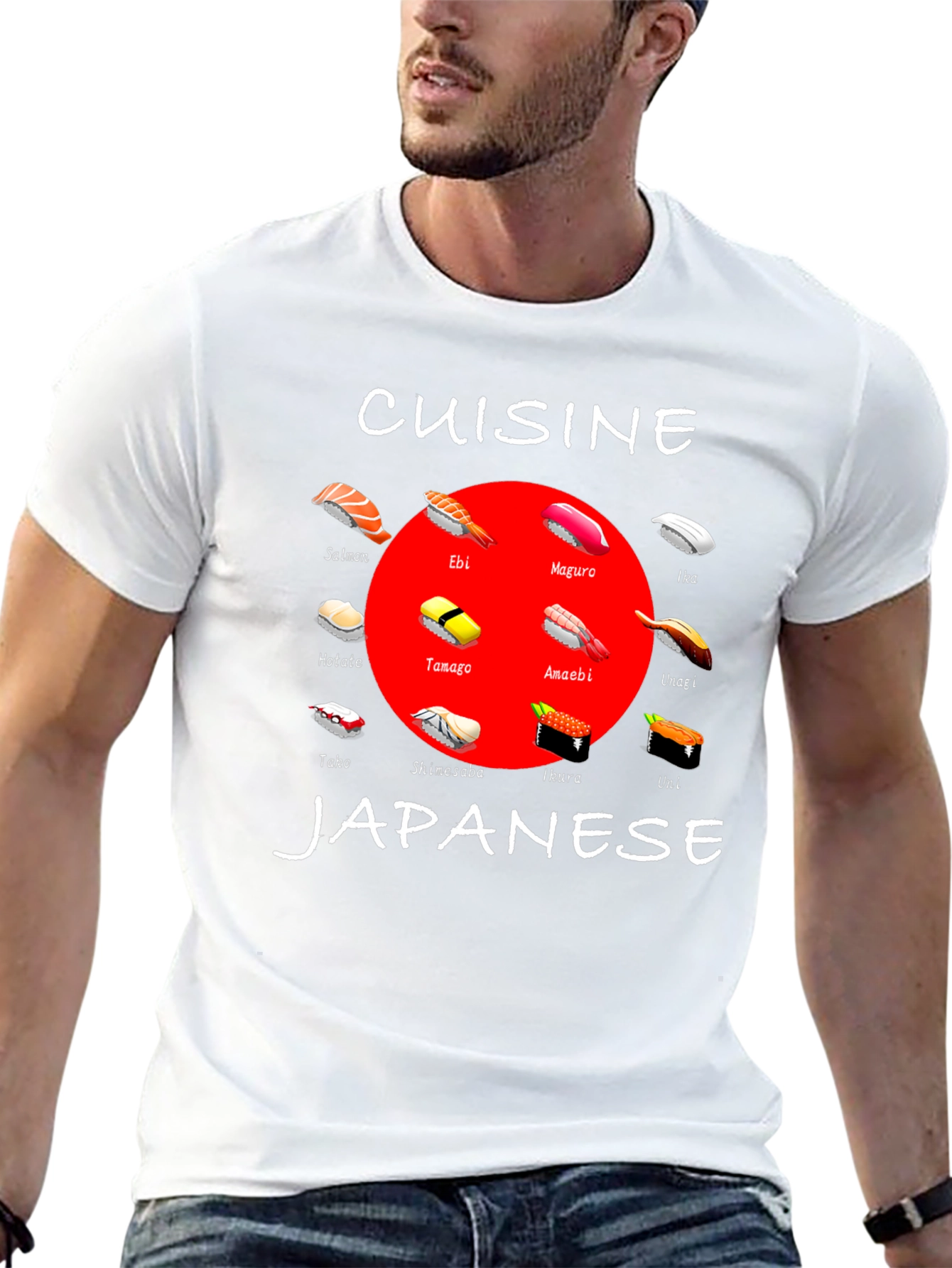 Sushi Cuisine T-Shirt - Japanese Food Tee