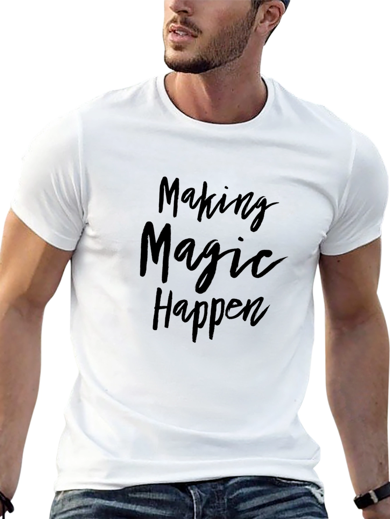Making Magic Happen Black T-Shirt