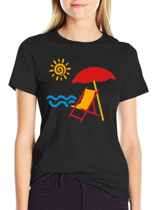 Beach Graphic T-Shirt - Summer Vibes