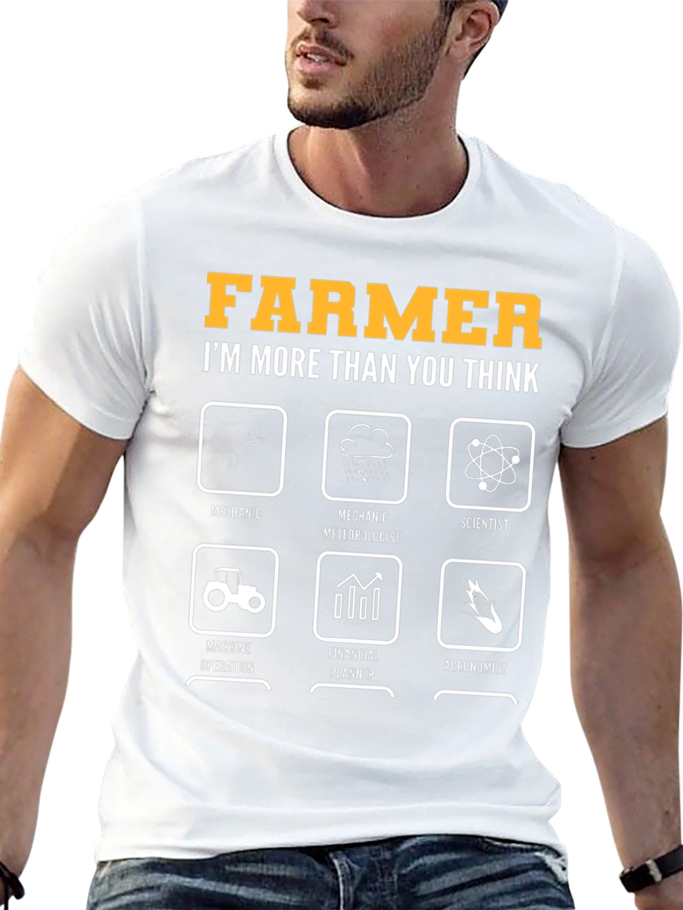 Farmer Graphic T-Shirt - More Than You Think