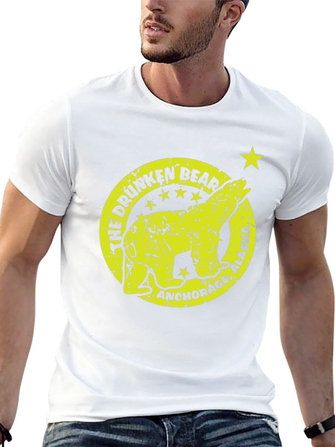 Drunken Bear Alaska Graphic Tee
