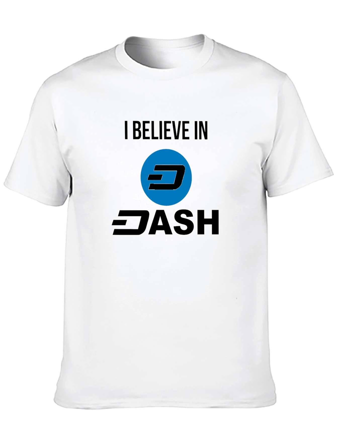 I Believe in Dash Black T-Shirt