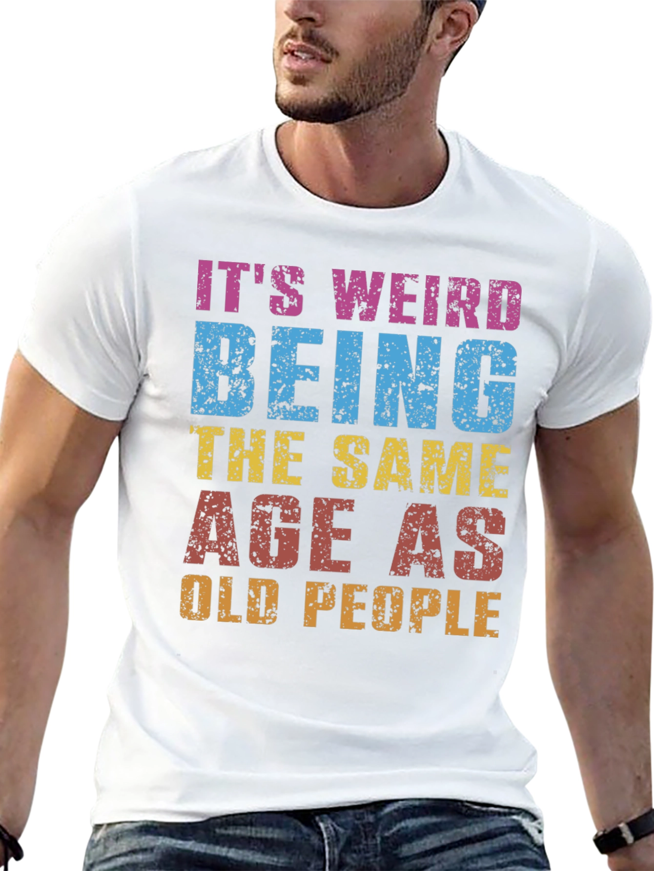 Funny Old People Graphic Tee