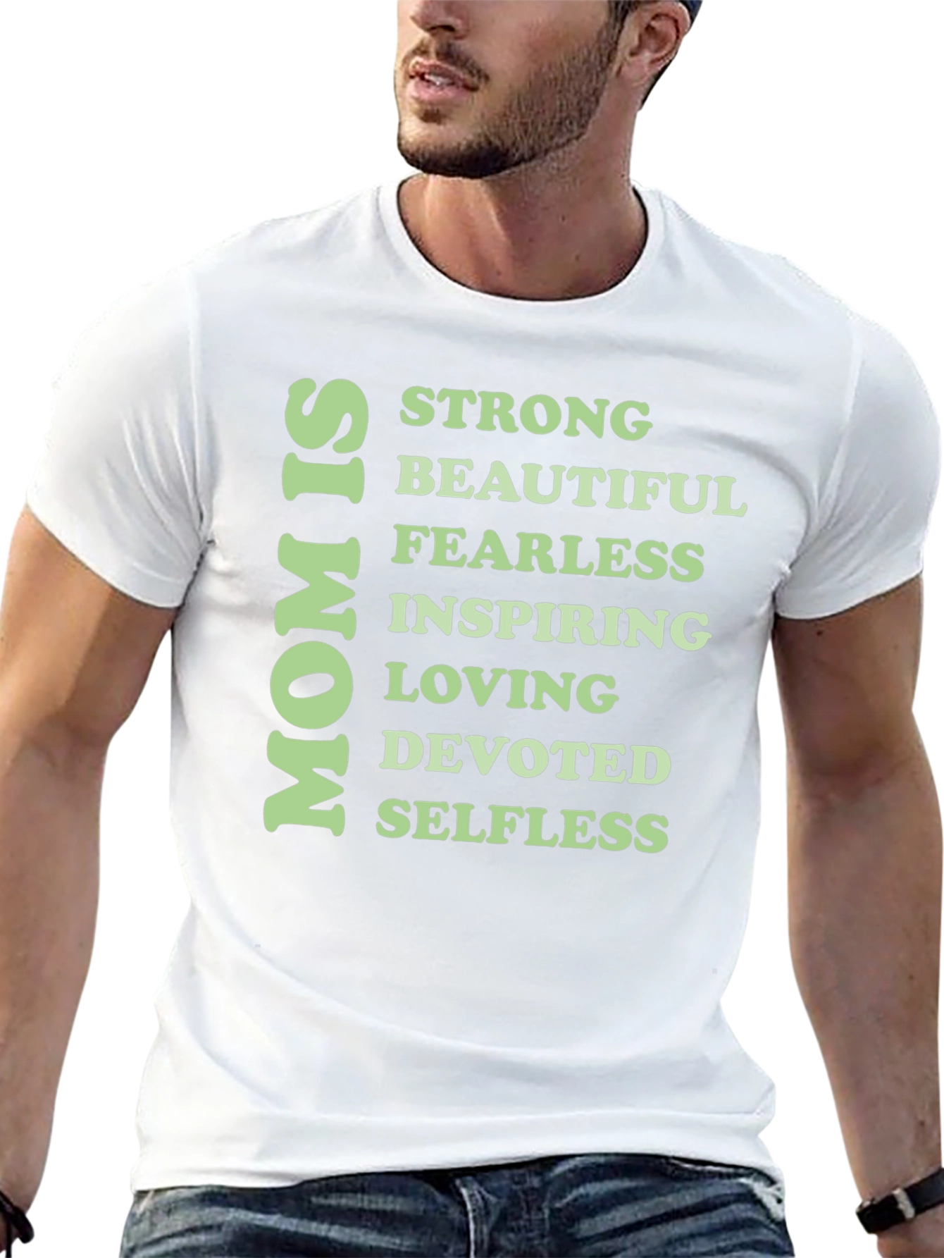 Mom Is Strong T-Shirt - Mothers Day Gift