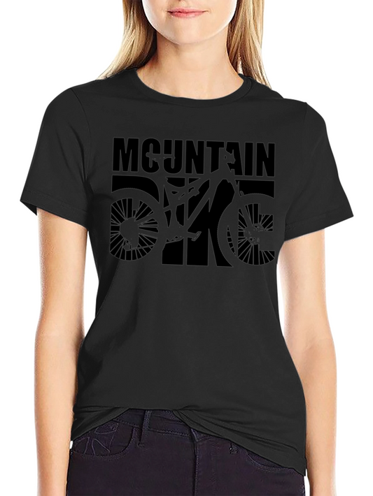 Mountain Bike Graphic Tee - Black