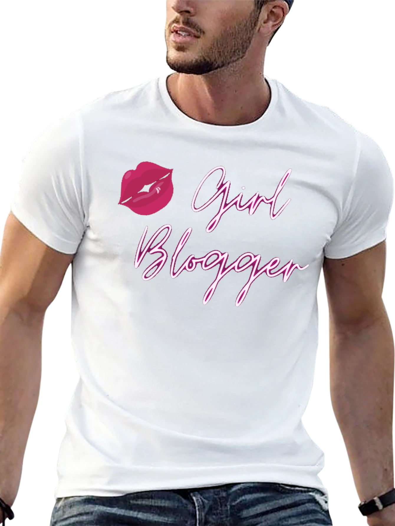 Girl Blogger T-Shirt - Trendy & Stylish