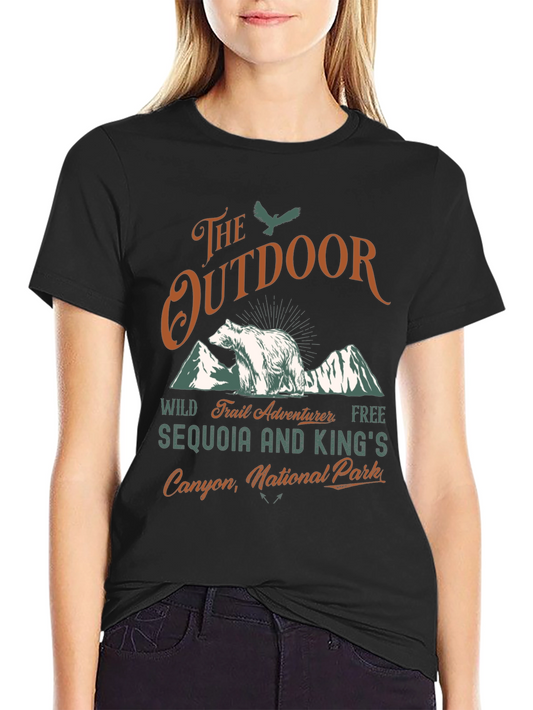 Outdoor Adventurer T-Shirt Sequoia & Kings Canyon National Park