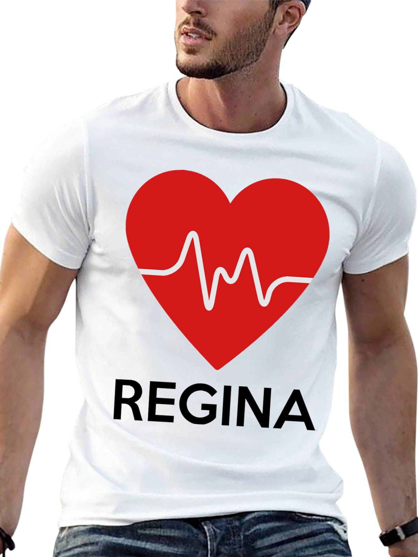 Regina Heartbeat Graphic T-Shirt