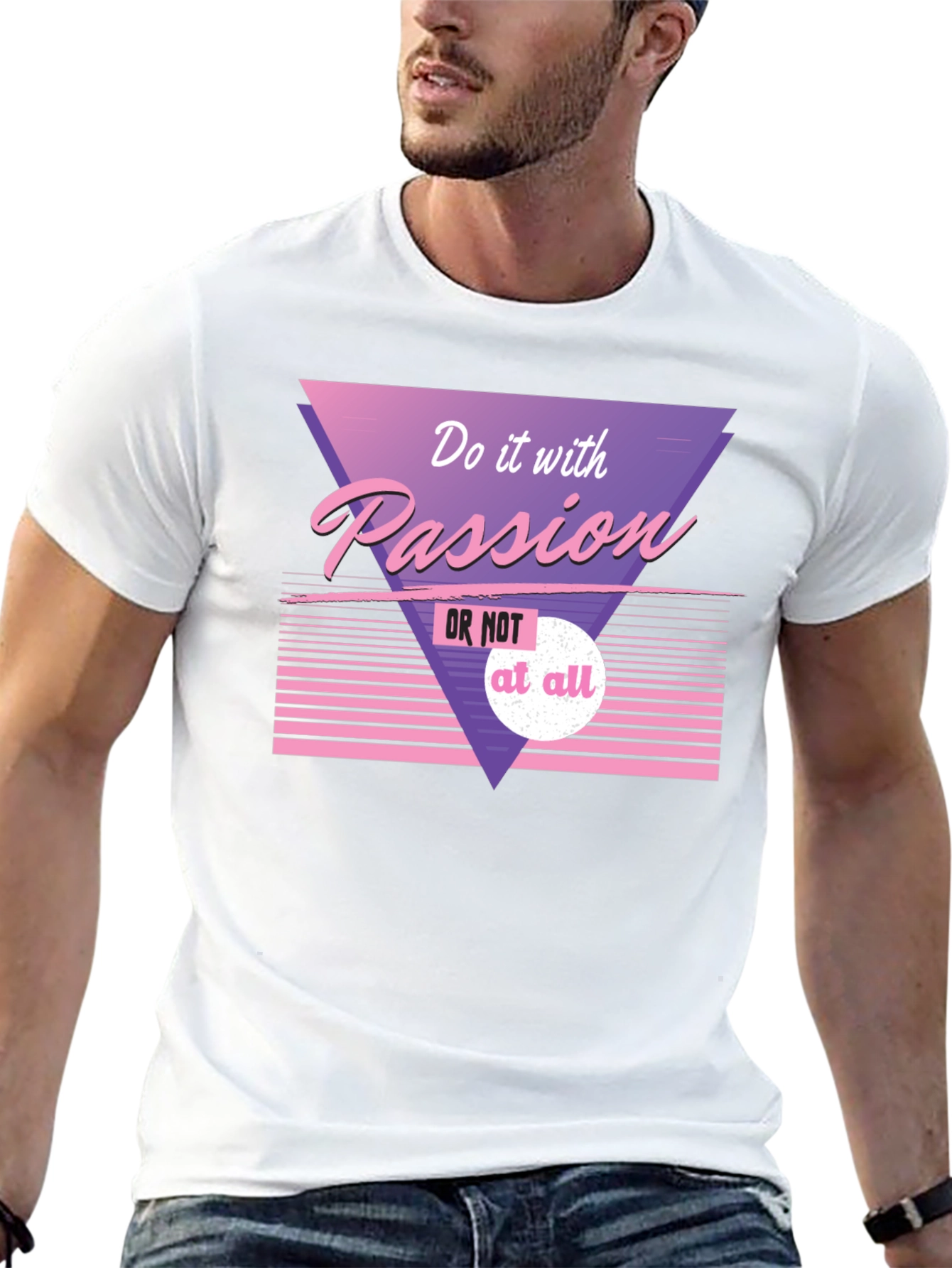 Passion T-Shirt - 80s Retro Style