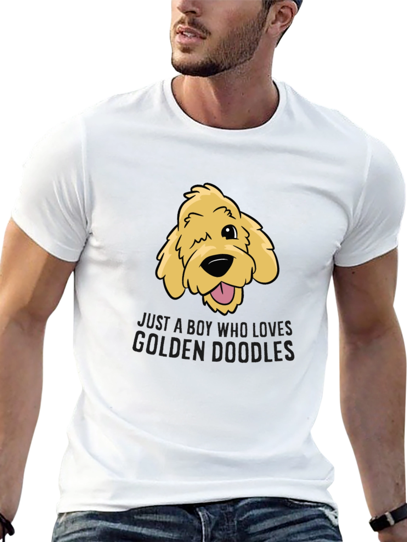 Golden Doodle Lover T-Shirt - Black