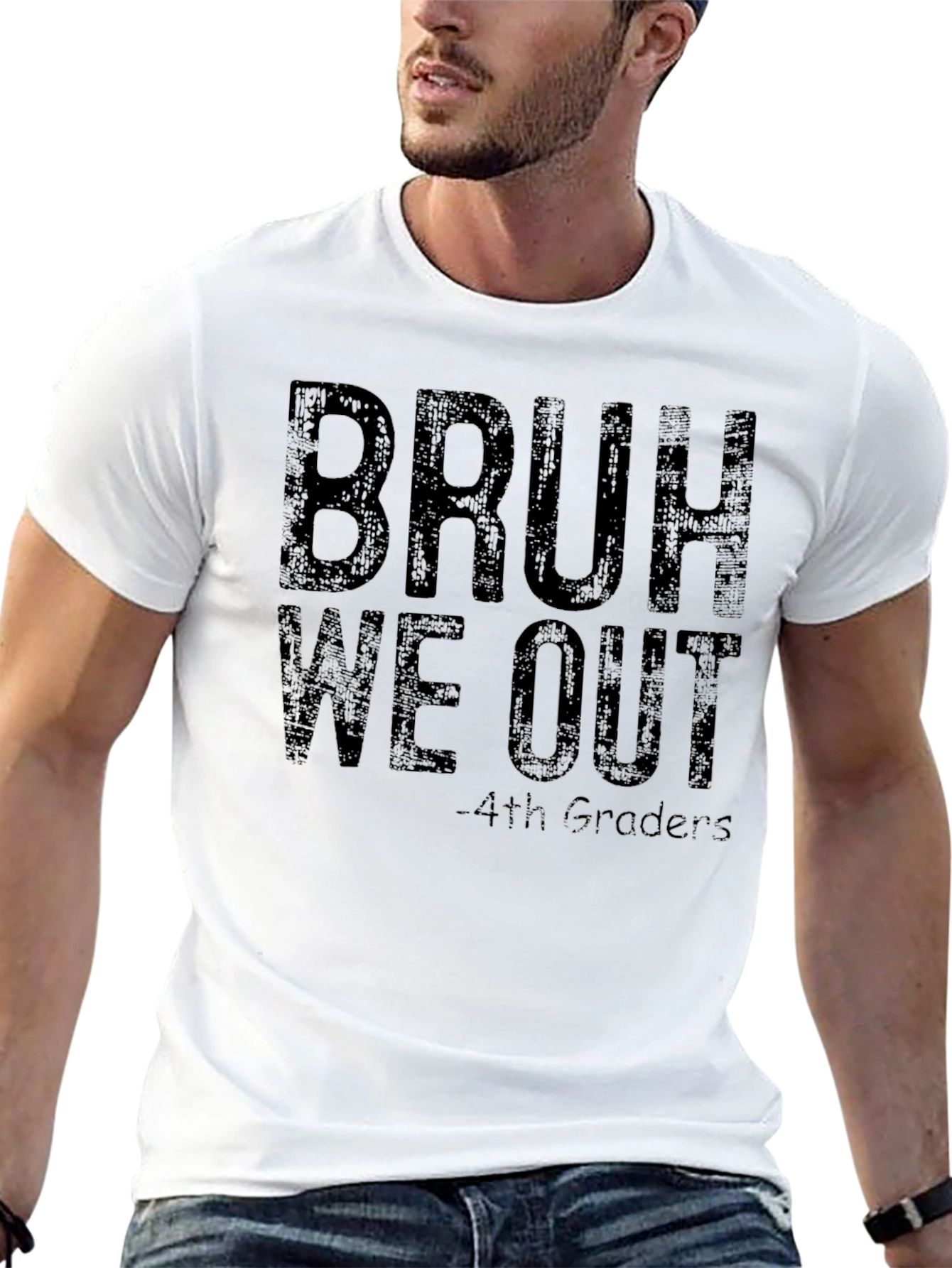 Bruh We Out - 4th Graders T-Shirt