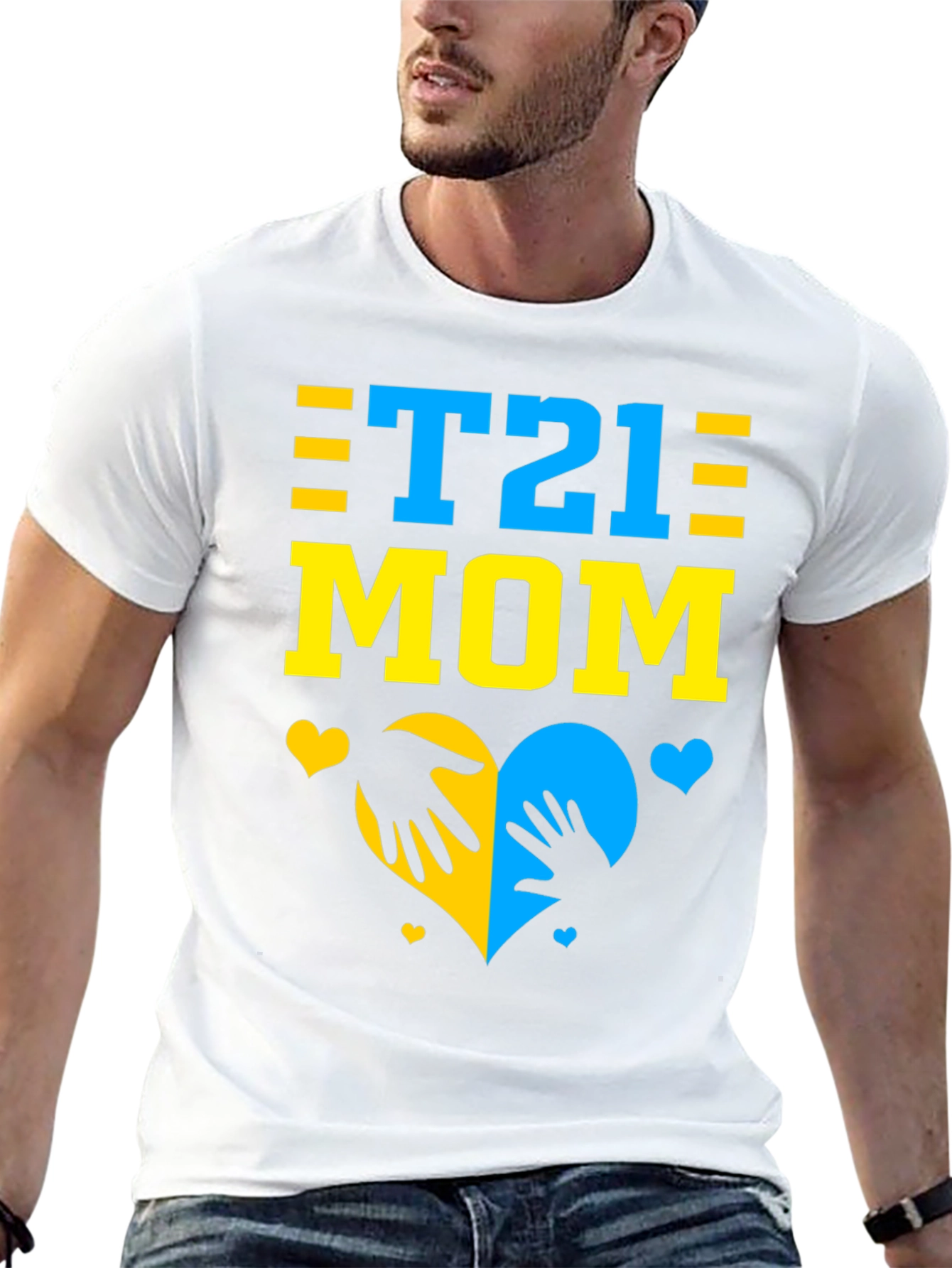 T21 Mom T-Shirt - Down Syndrome Awareness