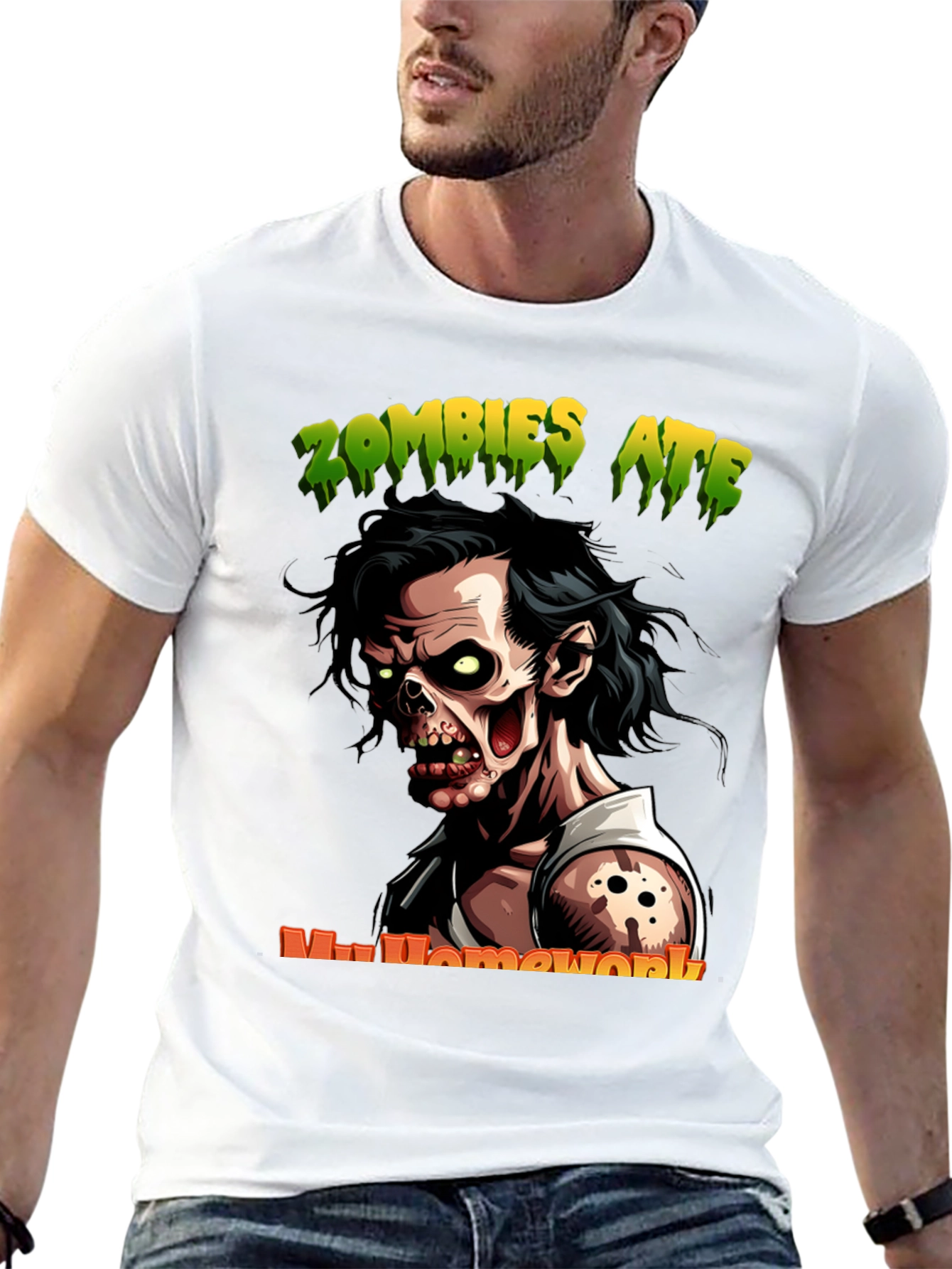 Zombies Ate My Homework T-Shirt