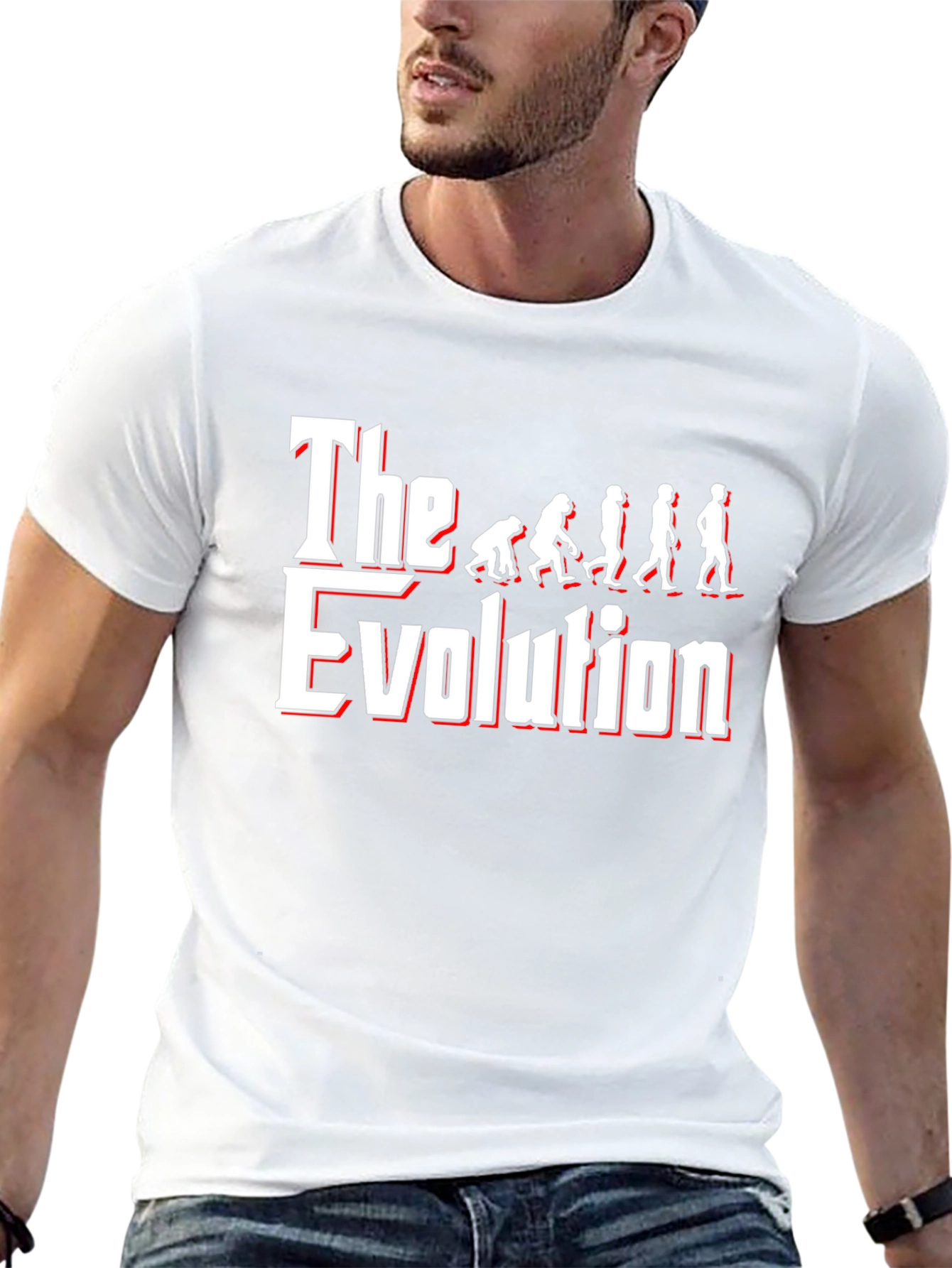 Evolution Graphic Tee - Funny Novelty T-Shirt