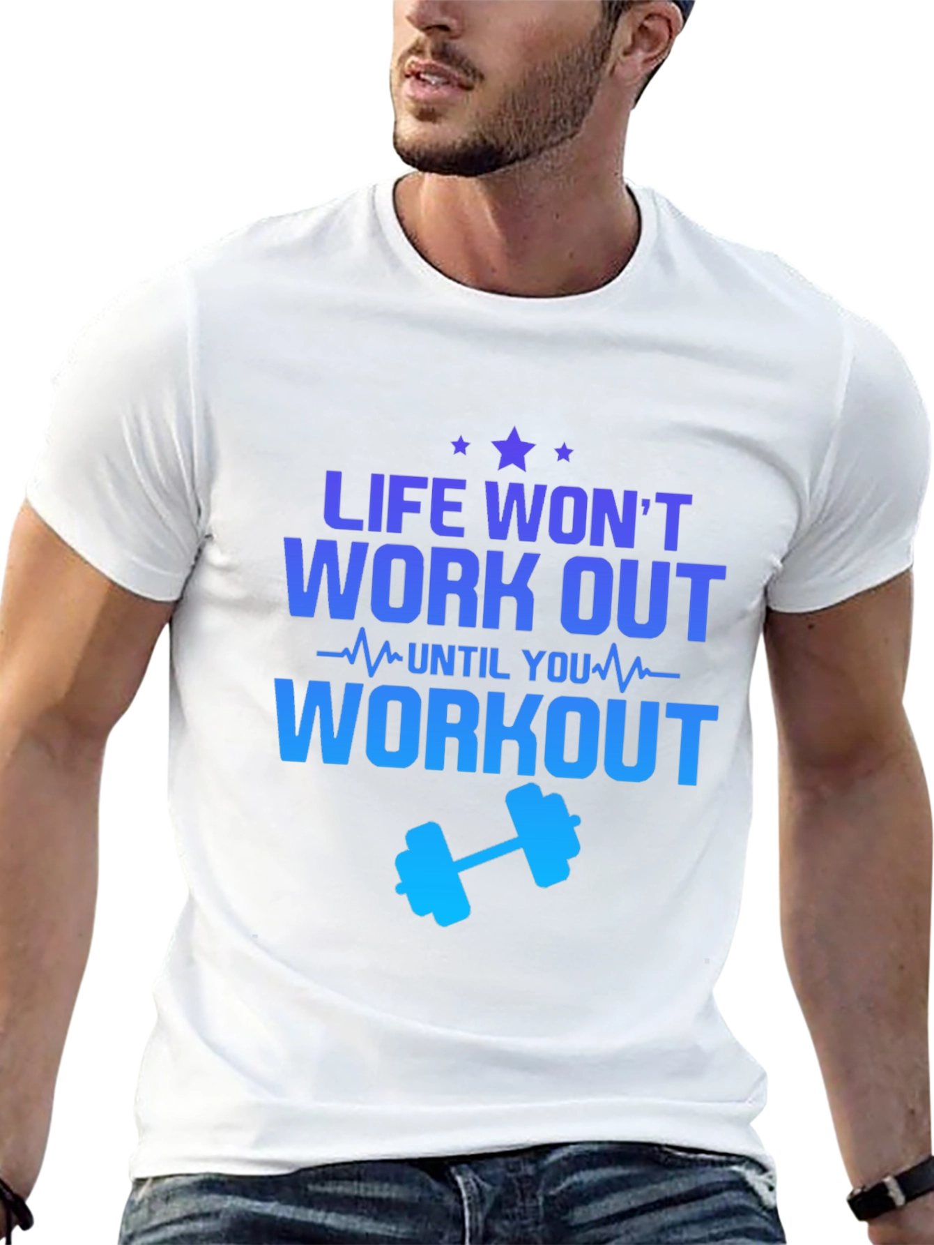 Life Workout Graphic T-Shirt