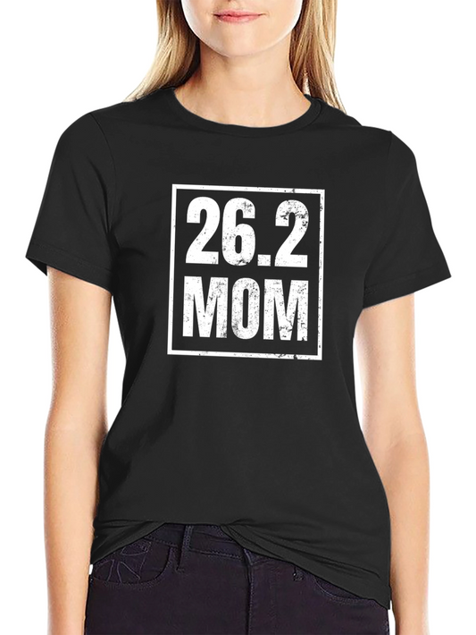26.2 MOM Marathon Runner Graphic Tee