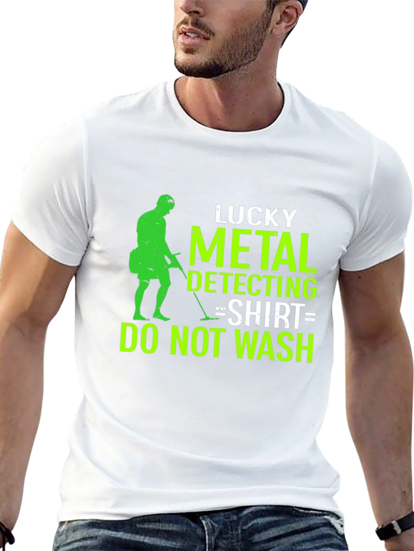 Lucky Metal Detecting Shirt - Do Not Wash