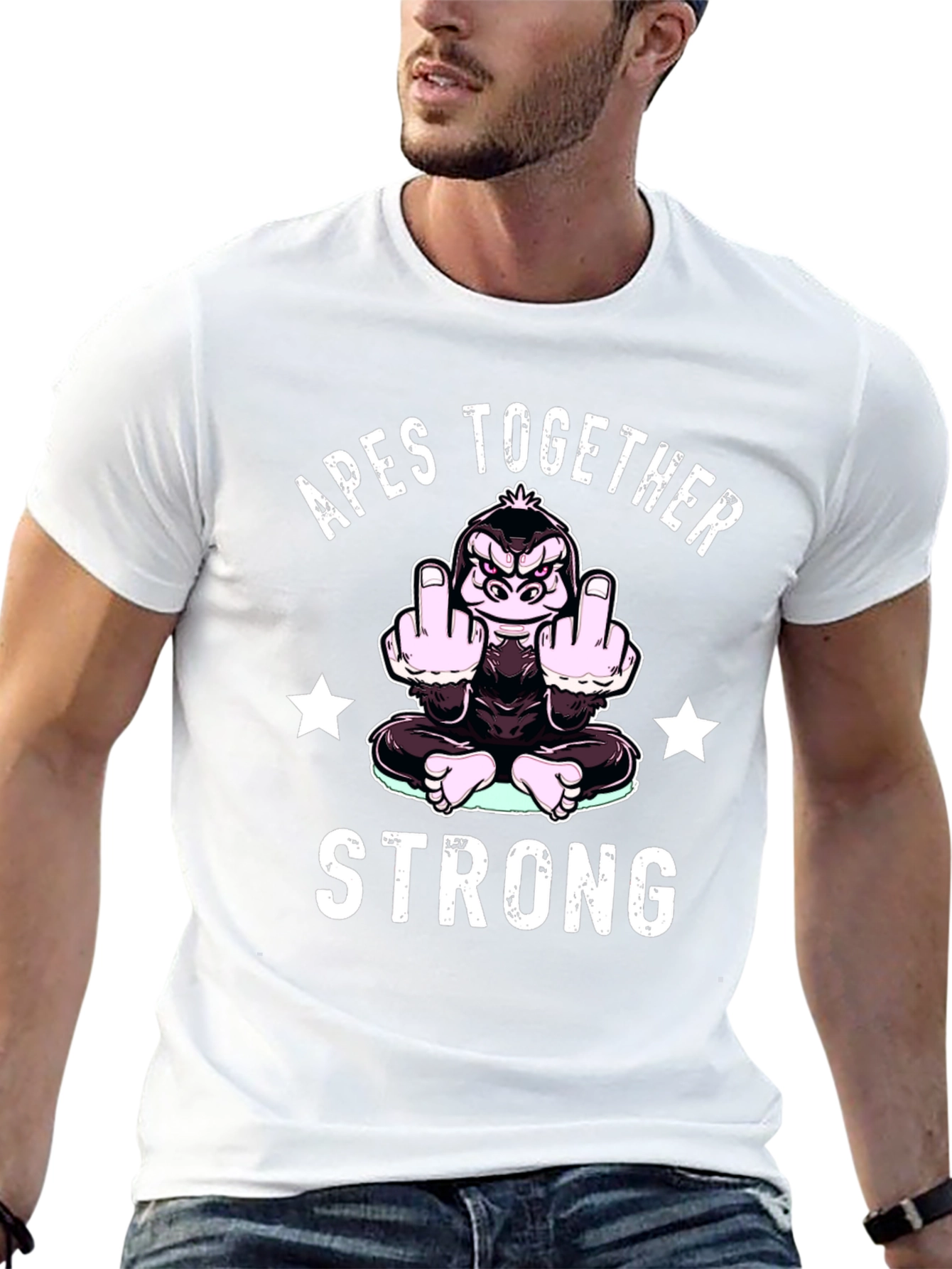 Apes Together Strong Graphic Tee