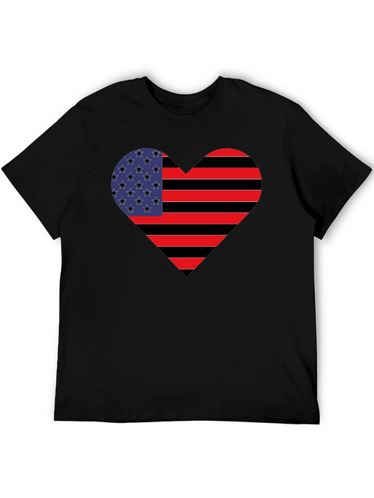 American Heart Flag T-Shirt