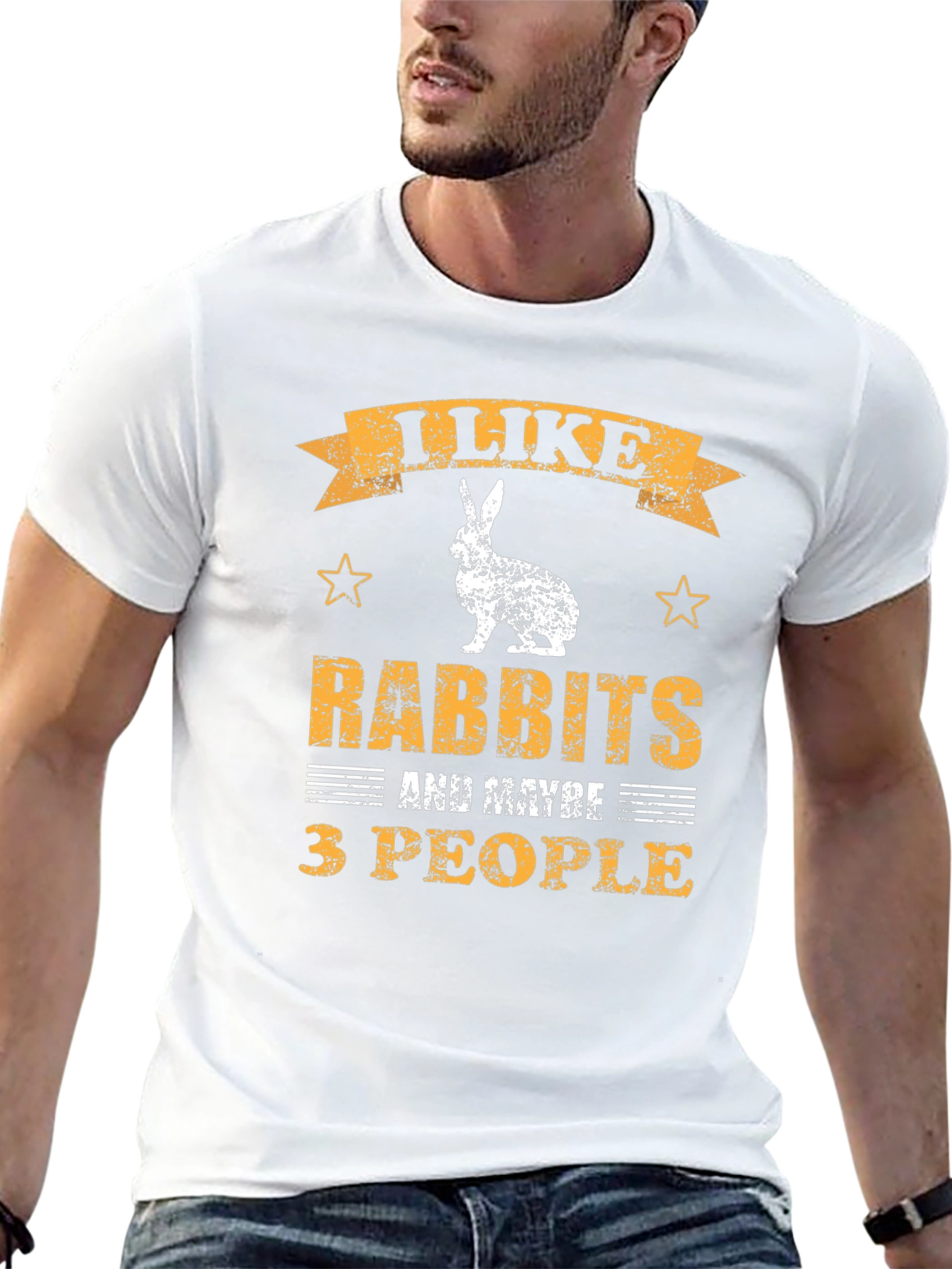 I Like Rabbits T-Shirt Funny Animal Lover Tee