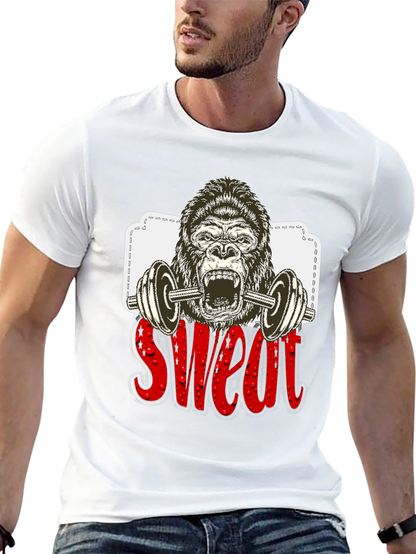 Gorilla Sweat Black T-Shirt