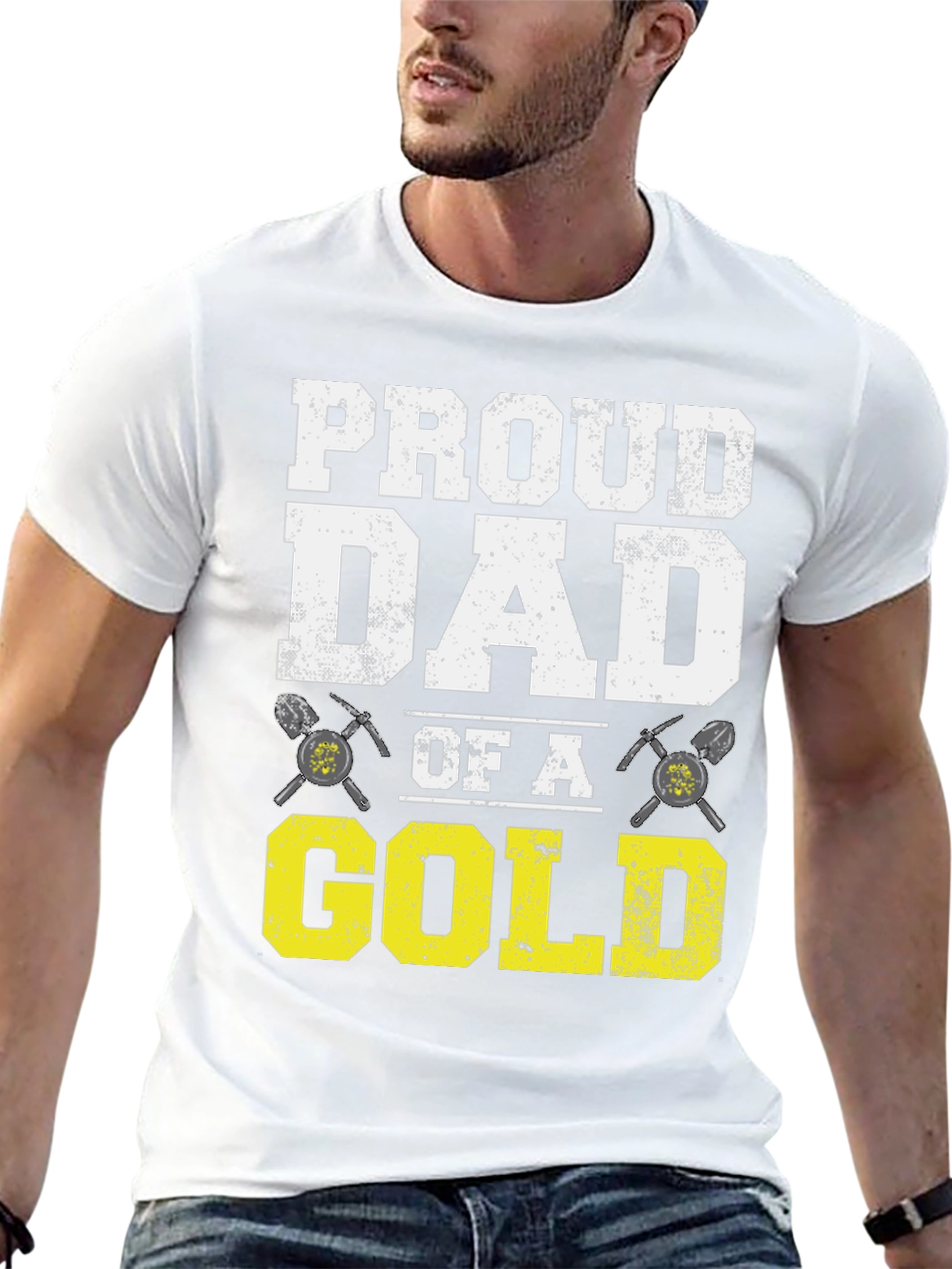 Proud Dad of a Gold Miner T-Shirt