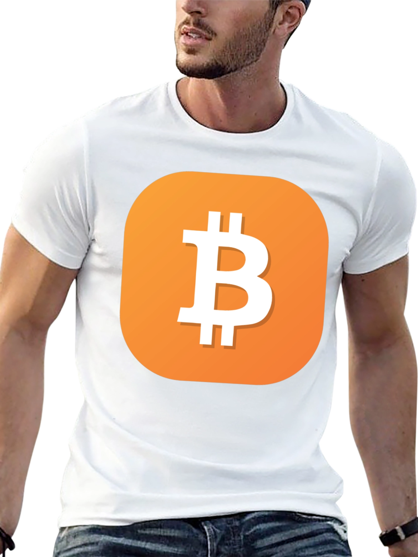 Bitcoin Logo T-Shirt - Crypto Currency Tee