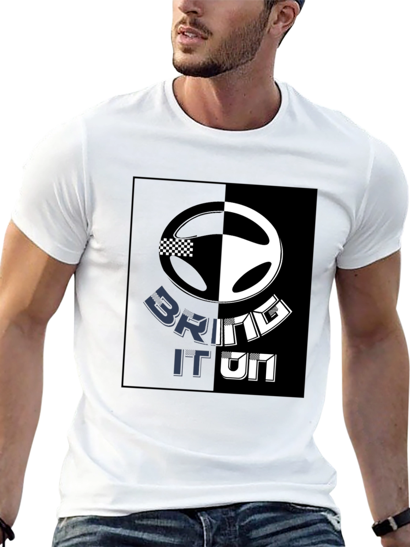 Bring It On T-Shirt - Racing Design